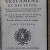 Histoire de l'Ancien et du Nouveau Testament et des Juifs pour servir d'introduction à l'Histoire eccléiastique de M. l'abbé Fleury