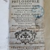 Veteris Et Recentioris Philosophiae Dogmata : Joannis Dunsii Scoti Subtilium Principis Doctrinis Accomodata Atque in tres Tomos distributa.