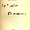 Le mystère de l’incarnation