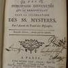 Examen et résolutions des principales difficultés qui se rencontrent dans la célébration des ss. mystères