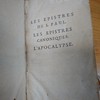 [Tome 2 : Les Epistres de S. Paul. Les Epistres canoniques. L'Apocalypse]