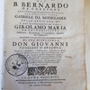 Vita del B. Bernardo da Corlione Laico Professo Cappuccino Siciliano