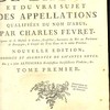 Traité de l’abus et du vrai sujet des appellations qualifiées du nom d’abus