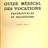 Guide médical des Vocations Sacerdotales et Religieuses