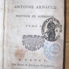 Lettres de Monsieur Antoine Arnauld, Docteur de Sorbonne