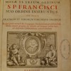 Missale Romanum, in quo missae SS. Trium Ordinum S. P. Francisci suo ordine inseruntur ad usum fratrum et sororum eorundem ordinum ; in quo juxta novas S. R. Congregat. declarationes projisdem factas, missae omnes propriae de Sanctis ad longum positae sunt, ad majorem celebrantium commoditatem