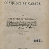 The conquest of Canada