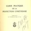 Guide pratique de la perfection chrétienne