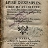 Histoires choisies, ou Livre d'exemples tirés de l'Écriture, des Pères, des Auteurs Ecclésiastiques les mieux avérés, avec quelques Réflexions morales. Suivant l'ordre des matières dont on traite dans les Catéchismes