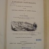 The Canadian naturalist. A series of conversations on the natural history of Lower Canada