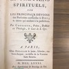 Entretiens spirituels, sur les principaux devoirs des Personnes consacrées à Dieu, & autres qui tendent à la perfection.