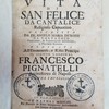 Vita di San Felice da Cantalice Religioso Capuccino