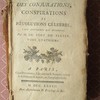 Histoire des conjurations, conspirations et révolutions célèbres, tant anciennes que modernes