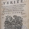 De la recherche de la vérité. Où l'on traitte de la nature de l'Esprit de l'homme, & de l'usage qu'il en doit faire pour éviter l'erreur dans les Sciences