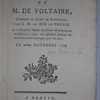 Éloge de M. de Voltaire