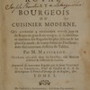 Le nouveau cuisinier royal et bourgeois, qui apprend à ordonner toutes sorte de repas en gras & en maigre, & la meilleure maniere des ragoûts les plus delicats & les plus à la mode...