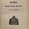 Les pèlerinages de Suisse