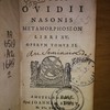 Publii Ovidii Nasonis Metamorphoseon libri XV, operum tomus II