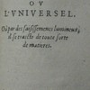 Les jeux de l'incognu