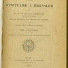 Saint Étienne et son sanctuaire à Jérusalem