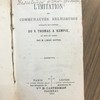 L'imitation des communautés religieuses
