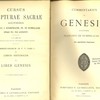 Commentarium in V. T. Pars I in Libros Historicos