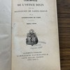 Cérémonial de l'Office divin pour les religieuses de Sainte Ursule de la Congrégation de Paris.