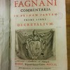 Prosperi Fagnani Commentaria ... Decretalium