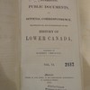 Interesting public documents, and official correspondence, illustrative of, and supplementary to the History of Lower Canada