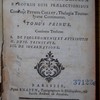 Institutiones theologicae, quas ad usum seminariorum e propriis suis praelectionibus
