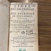 L'idee du Sacerdoce et du Sacrifice de Jesus-Christ