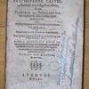 Jesuita Sicarius. Hoc est Apologia pro Johanne Castello Parisiensi mortis supplicio affecto, et pro patribus, ac scholasticis Societatis Jesu olim Galliae regno exterminatis contra Edictum Parlamenti olim Parisiis in illos latum; in V. partes tributa