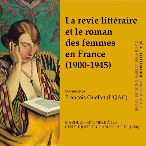 Conférence | La revie littéraire et le roman des femmes en France (1900-1945)