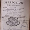 Pratique de la perfection chrestienne