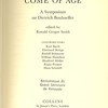 World come of age, a symposium on Dietrich Bonhoeffer