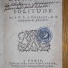 Le chrétien en solitude