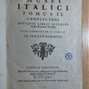 Museum italicum, sev, Collectio veterum scriptorum ex bibliothecis italicis