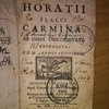 Quincti Horatii Flacci Carmina, ab omni obscoenitate expurgata, cum annotationibus
