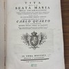 Vita della beata Maria dell' Incarnazione, nonaca conversa professa dell' ordine delle Carmelitane Scalze, e fondatrice del nedesimo ordine in Francia