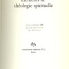Éléments de théologie spirituelle