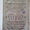 Tractatus dogmatico-moralis de jejunio ecclesiastico in partes tres distributus...