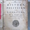 The annual register, or, A view of the history, politicks, and literature, for the year 1758