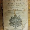 Analyse des épitres de Saint Paul et des épitres canoniques, avec des dissertations sur les lieux difficiles