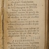 Abrégé du catéchisme catholique tiré & disposé selon l’ordre du grand Catéchisme du R. P. Philippe Scouville de la Compagnie de Jésus