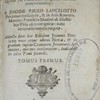 Institutiones juris canonici, quibus Jus Pontificium singulari methodo comprehenditur
