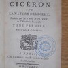 Entretiens de Cicéron, sur la nature des Dieux