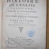 Histoire de l'Eglise gallicane, dediée a nosseigneurs du clergé