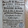 Rerum liturgicarum libri duo