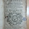 Caeremoniale monasticum jussu et auctoritate Capituli generalis congregationis SS. Vitoni et Hydulphi ordinis S. Benedicti editum