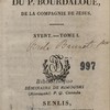 Oeuvres complètes du P. Bourdaloue de la Compagnie de Jésus